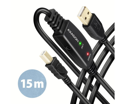 Kabel Axagon kabel ADR-215B USB repeater 15 m